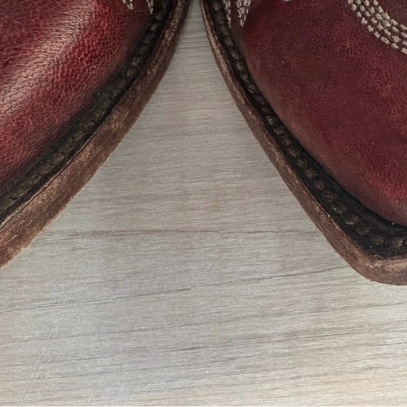 Ariat Java Red Western Ankle Booties - Picture 7 of 7